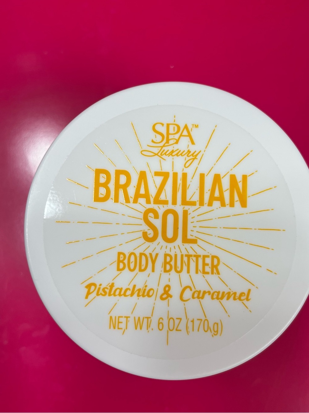 Brazilian Sol Pistachio & Caramel Body Butter - Picture 2 of 2